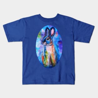 blue bunny Kids T-Shirt